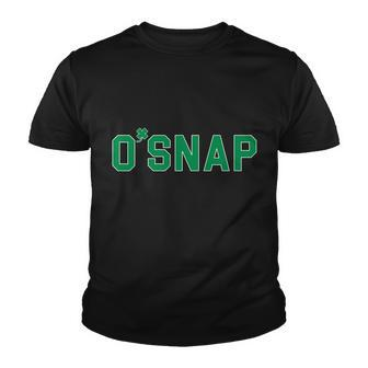 Osnap Irish St Patricks Day Clover Youth T-shirt - Monsterry