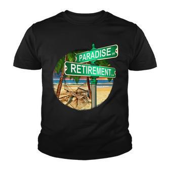 Paradise Dr Retirement Ln Youth T-shirt - Monsterry AU