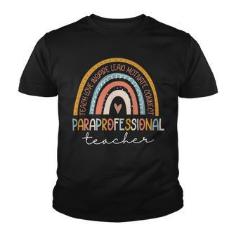 Paraprofessional Teacher Back To School Youth T-shirt - Seseable