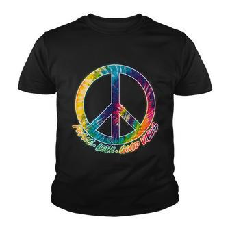 Peace Love Good Vibes Tshirt Youth T-shirt - Monsterry DE