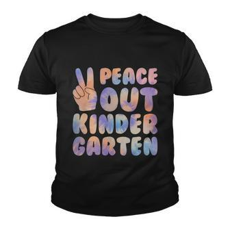 Peace Out Kindergarten Grade 2022 Happy Last Day Of School Cool Gift Youth T-shirt - Monsterry AU