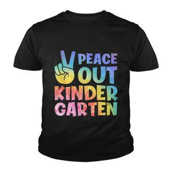 Peace Out Kindergarten Grade 2022 Happy Last Day Of School Gift Youth T-shirt - Monsterry AU