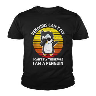 Penguins Cant Fly Im A Penguin Funny Penguin Lovers Quotes Youth T-shirt - Thegiftio UK
