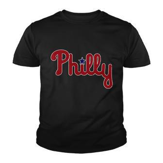 Philadelphia Baseball Philly Pa Retro Tshirt Youth T-shirt - Monsterry AU