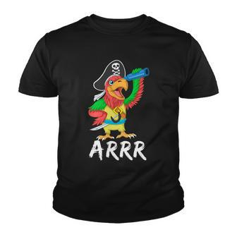 Pirate Parrot Arrr Halloween Youth T-shirt - Thegiftio UK