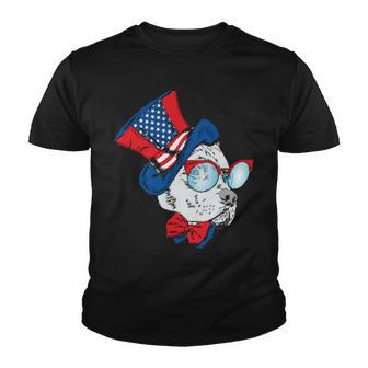Pitbull Flag America American Flag Pitbull Dogs Us Youth T-shirt - Thegiftio UK