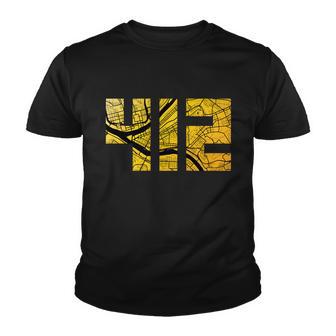 Pittsburgh 412 Map Great Gift Cute Gift Youth T-shirt - Thegiftio UK