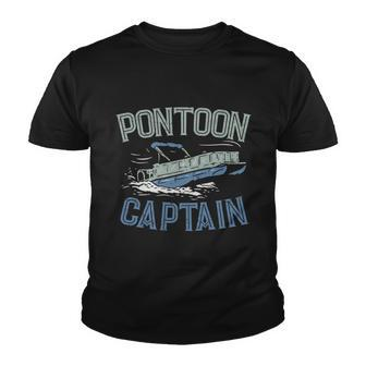 Pontoon Captain Shirt Whos The Captain Of This Ship Youth T-shirt - Monsterry AU