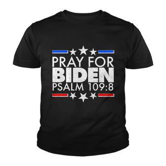 Pray For Biden Psalm 1098 Youth T-shirt - Thegiftio UK
