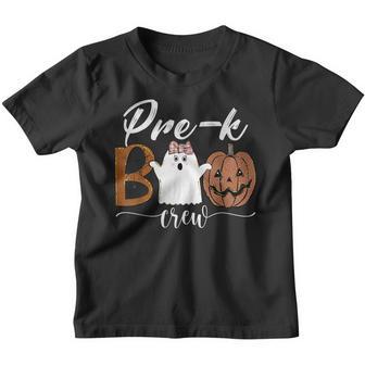 Pre-K Boo Crew Prek Teacher Hallowwen Costume Youth T-shirt - Thegiftio UK