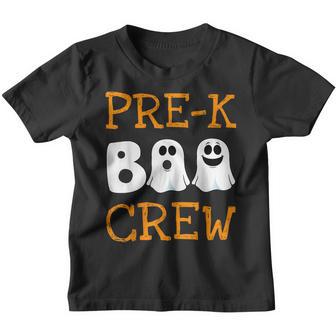Pre-K Boo Crew Vintage Halloween Costumes For Pre-K Teachers Youth T-shirt - Thegiftio UK