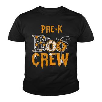 Pre K Teacher Boo Crew Halloween Pre K Teacher Youth T-shirt - Seseable
