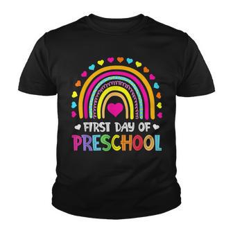 Preschool Back To School Happy First Day Of Preschool Youth T-shirt - Thegiftio UK