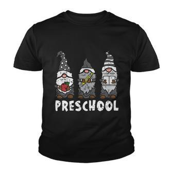 Preschool Teacher Student Three Gnomes First Day Of School Gift Youth T-shirt - Monsterry