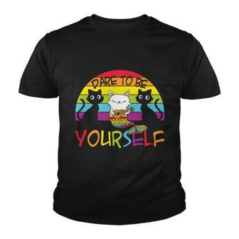 Pride Month Dare To Be Yourself Lgbt Youth T-shirt - Monsterry