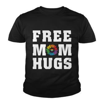Pride Month Free Mom Hugs Rainbow Lgbt Youth T-shirt - Monsterry