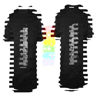 Pride Month Gay Pride Cat Lgbt Kawaii Youth T-shirt - Monsterry