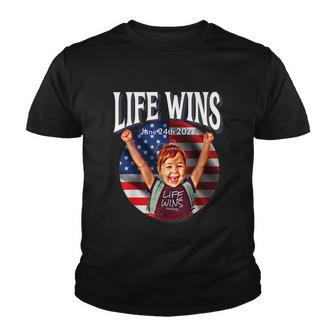 Pro Life Movement Right To Life Pro Life Advocate Victory V2 Youth T-shirt - Monsterry DE