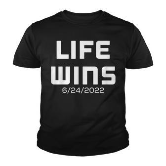 Pro Life Movement Right To Life Pro Life Advocate Victory V3 Youth T-shirt - Thegiftio UK