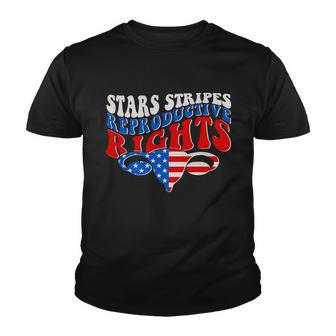 Pro Roe Stars Stripes Reproductive Rights Youth T-shirt - Monsterry