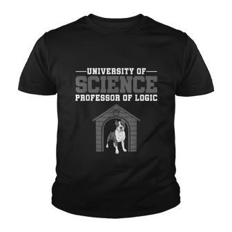 Professor Of Logic At The University Of Science Syllogistic Youth T-shirt - Thegiftio UK