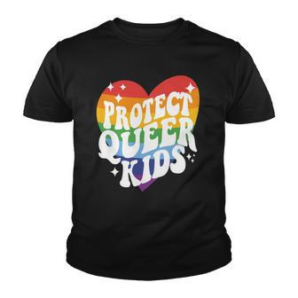 Protect Queer Kids Gay Pride Lgbt Support Queer Pride Month Youth T-shirt | Mazezy