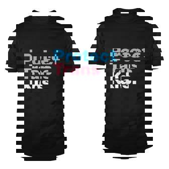 Protect Trans Kids V3 Youth T-shirt - Monsterry