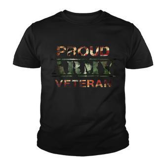 Proud Army Veteran Tshirt Youth T-shirt - Monsterry