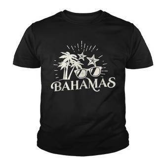 Proud Bahamas Bahamians Flag Gift Design Idea Nassau Gift Youth T-shirt - Thegiftio UK