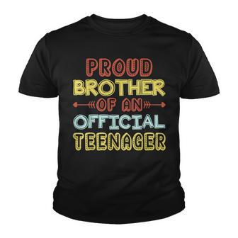 Proud Brother Of An Official Nager Brother Of A Nager Youth T-shirt - Thegiftio UK