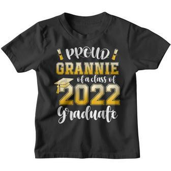 Proud Grannie Of A Class Of 2022 Graduate Graduation 2022 Youth T-shirt - Thegiftio UK