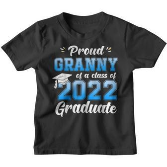 Proud Granny Of A Class Of 2022 Senior Graduate Graduation Youth T-shirt - Thegiftio UK
