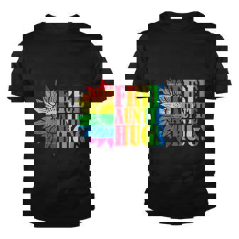 Proud Lgbt Free Auntie Hugs Lgbt Pride Month Youth T-shirt - Monsterry