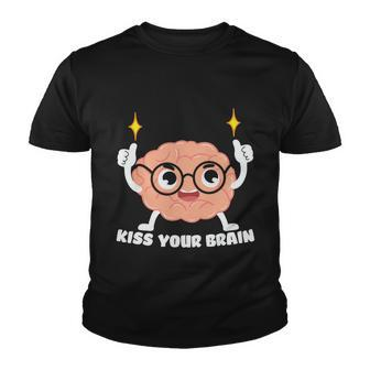 Proud Teacher Life Kiss Your Brain Premium Plus Size Shirt For Teacher Female Youth T-shirt - Monsterry AU