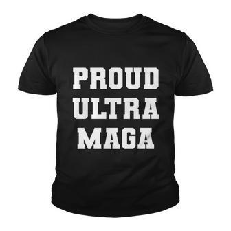 Proud Ultra Maga Varsity Usa United States Of America Tshirt Youth T-shirt - Monsterry