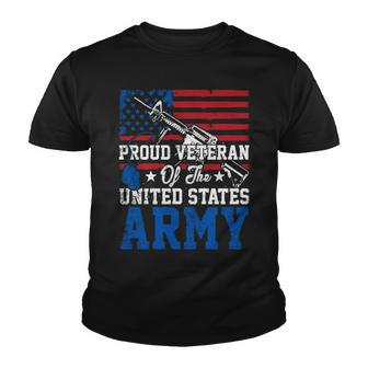 Proud Veteran Of The United States Army Youth T-shirt - Monsterry