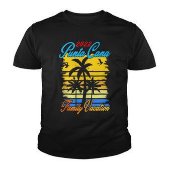 Punta Cana Family Vacation 2022 Matching Dominican Republic V5 Youth T-shirt - Thegiftio UK