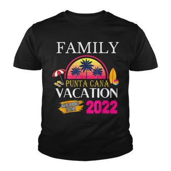 Punta Cana Family Vacation 2022 Matching Dominican Republic V6 Youth T-shirt - Thegiftio UK