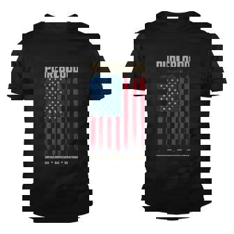 Pureblood American Flag Pure Blooded Patriot Youth T-shirt - Monsterry