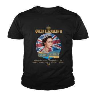 Queens Platinum Jubilee Celebration Youth T-shirt - Monsterry AU