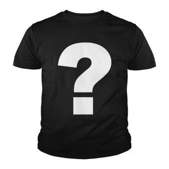 Question Mark Logo Tshirt Youth T-shirt - Monsterry