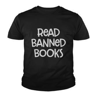 Read Banned Books V3 Youth T-shirt - Thegiftio UK