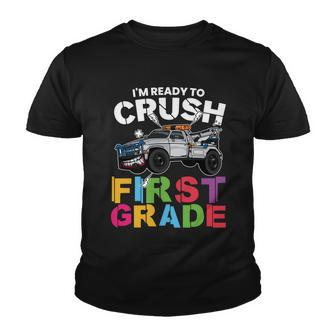 Ready To Crush 1St Grade Back To School First Day Of School Youth T-shirt - Monsterry