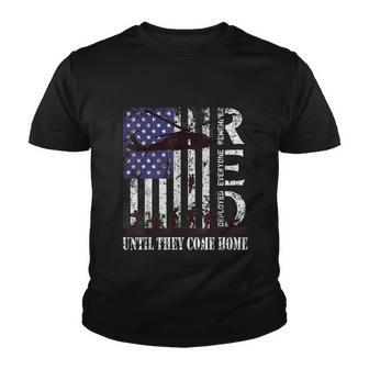 Red Friday Remember Everyone Deployed Us Flag Army Vintage V2 Youth T-shirt - Thegiftio UK