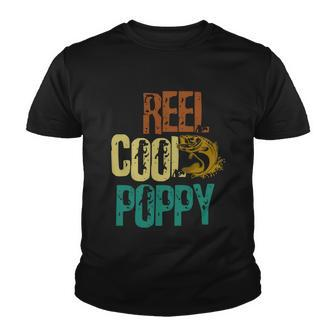 Reel Cool Poppy Vintage Fishing Youth T-shirt - Monsterry CA