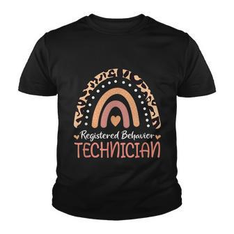 Registered Behavior Technician Rbt Behavioral Aba Therapist Graphic Design Printed Casual Daily Basic Youth T-shirt - Thegiftio UK