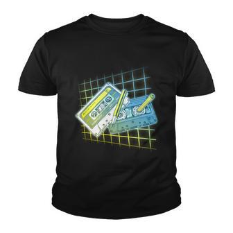 Retro 80S Rewind Cassette Tapes Broken Pencil Youth T-shirt - Monsterry AU