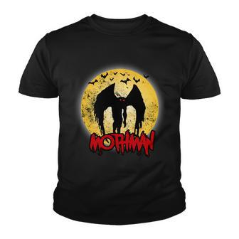 Retro Mothman Cover Youth T-shirt - Monsterry UK