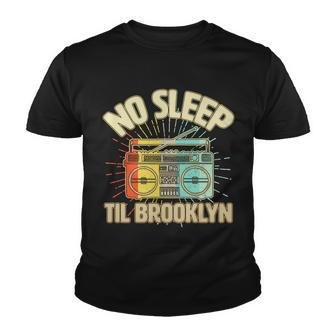 Retro No Sleep Til Brooklyn Youth T-shirt - Monsterry CA