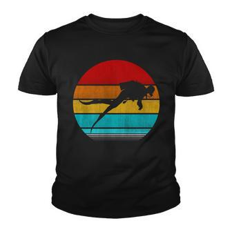 Retro Vintage Diving Scuba Youth T-shirt - Monsterry